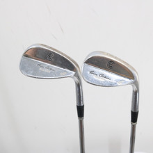 Cleveland 588 Tour Satin Chrome Sand & Lob Wedge Set 56 & 60 Deg Steel S-154840