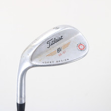 Titleist Vokey Spin Milled Tour Chrome Lob Wedge 60 Deg 60.07 Steel LH C-154877