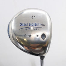 Callaway Great Big Bertha II 415 Driver 9 Degree Graphite Firm Stiff RH S-155461