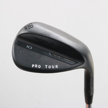 Titleist Vokey SM10 Jet Black Lob Wedge 58 Deg 58.08 M-Grind Steel RH S-156068