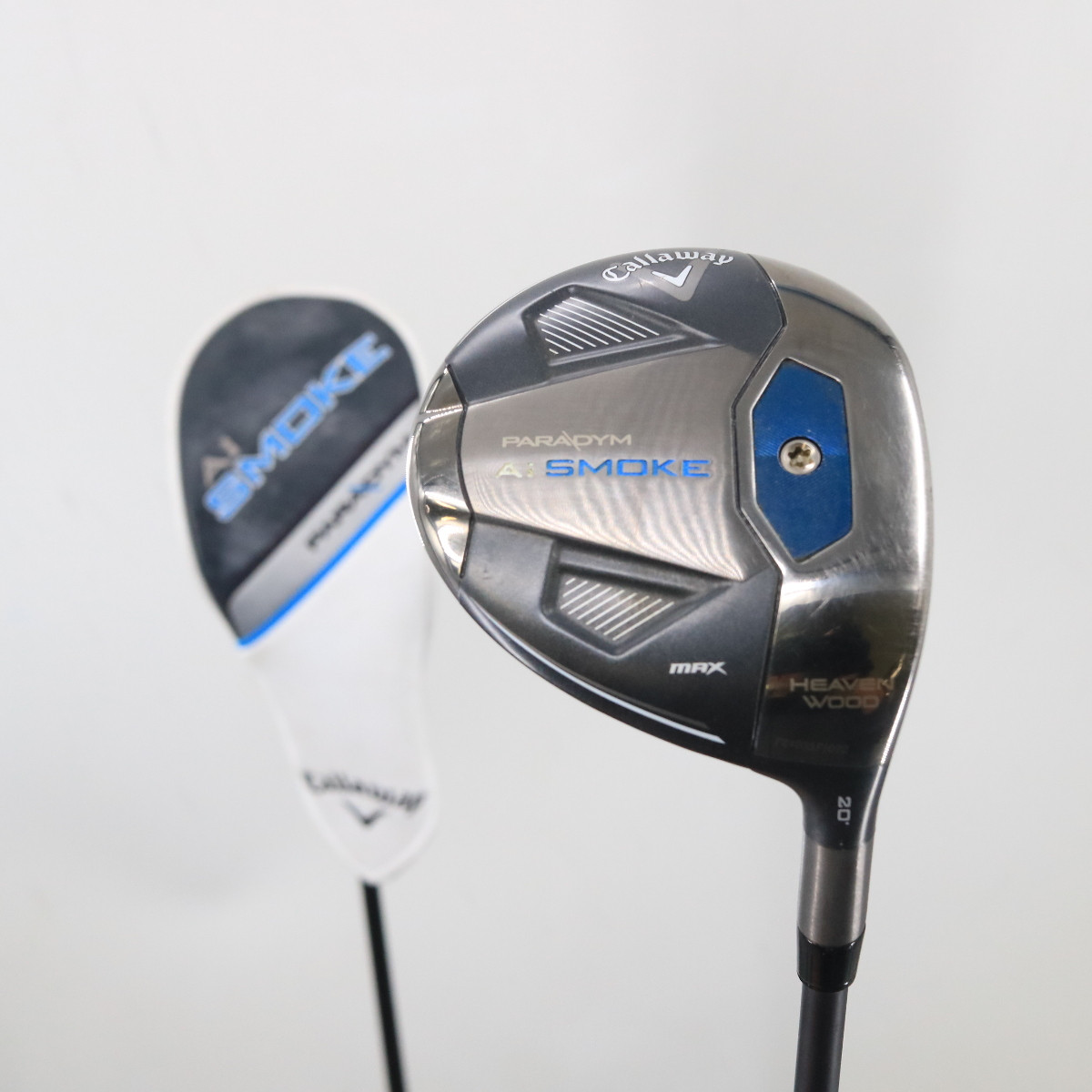 Callaway Paradym Ai Smoke Max Heaven Wood 20 Deg Blue Tensei