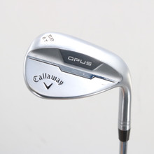 Callaway Opus Brushed Chrome Lob Wedge 58 Deg 58.06 T-Grind Steel RH S-156302
