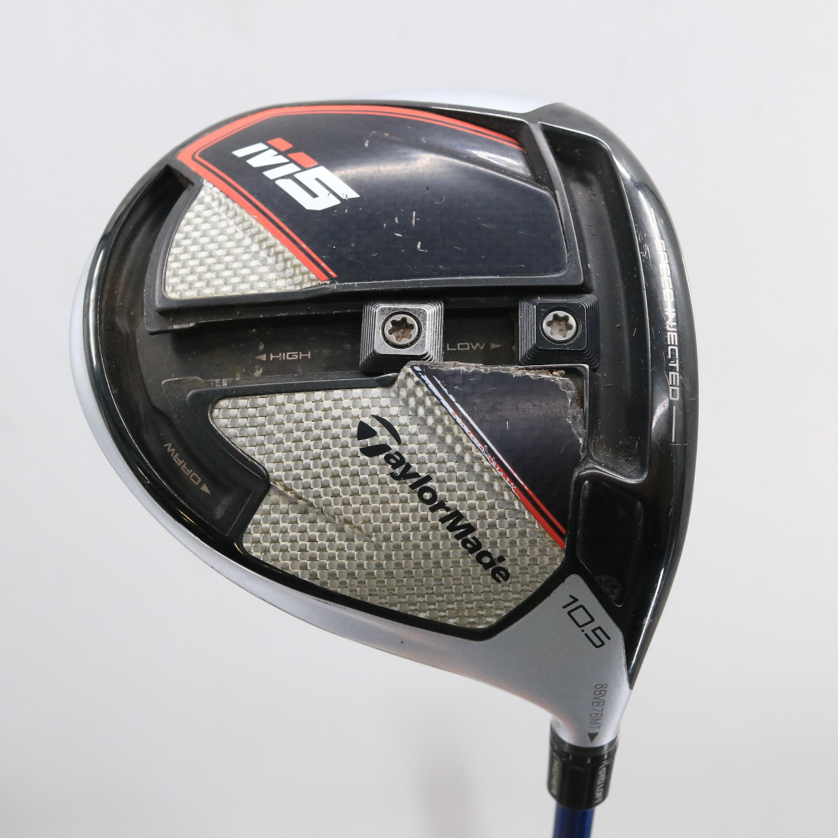 TaylorMade M5 Driver 10.5 Degree Graphite Project X 6.0 Stiff RH