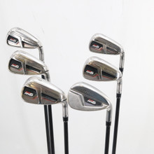 TaylorMade M6 Iron Set 6-P,S Graphite ATMOS Senior Flex RH -1.25" Under P-156163