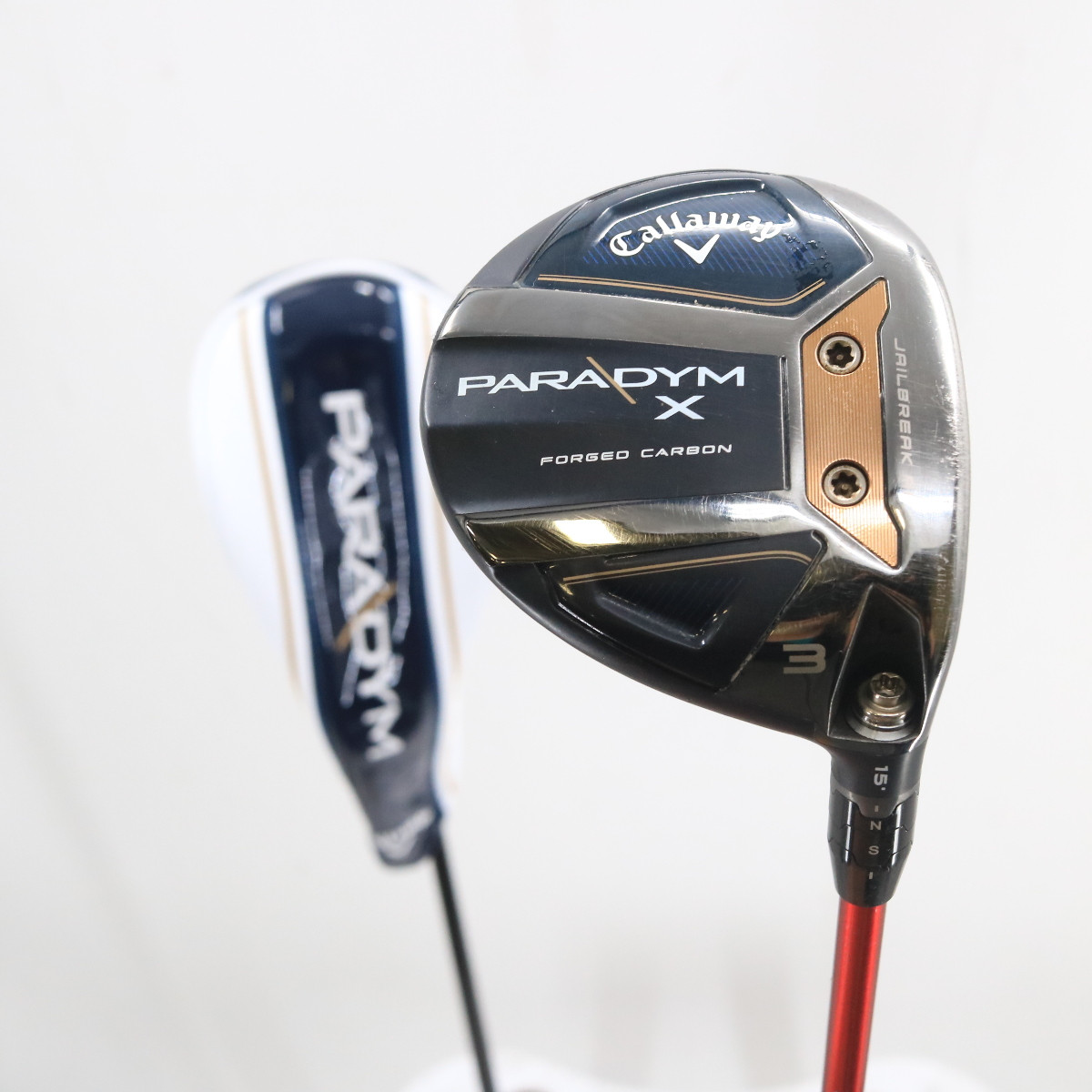 Callaway PARADYM X 3 Fairway Wood 15 Deg Graphite Red Ventus