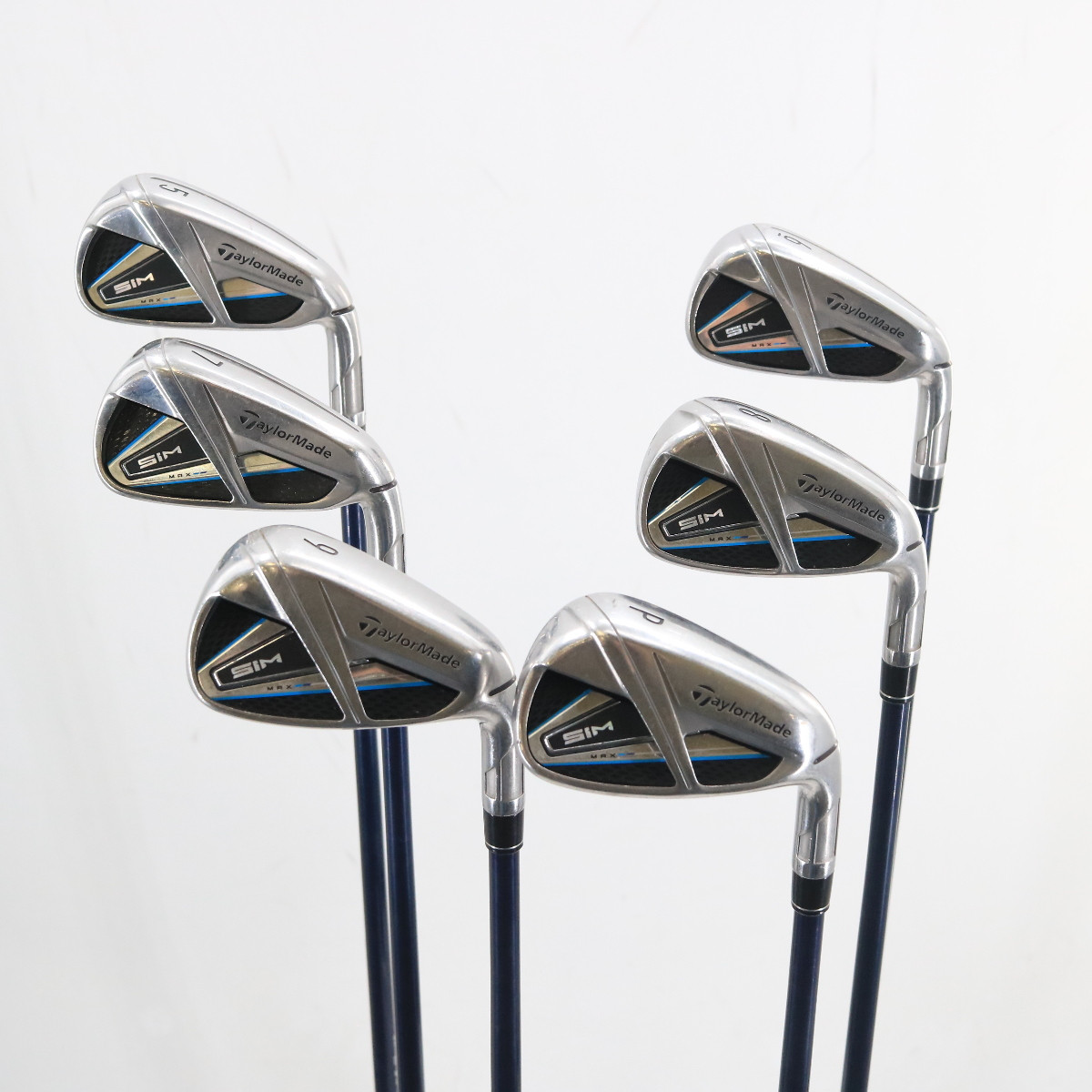 TaylorMade Sim Max Iron Set 5-P Graphite 6-R Regular Flex Right