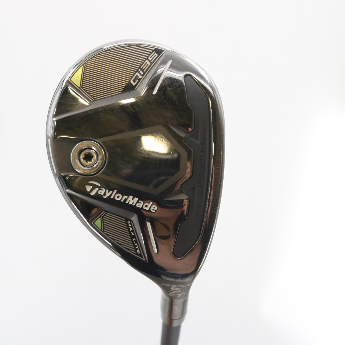 TaylorMade Qi35 Max Lite Rescue 5 Hybrid 27 Deg Graphite R Regular