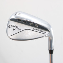 Callaway Jaws Raw Chrome Sand Wedge 56 Deg 56.12W Dynamic Gold Steel RH S-157012