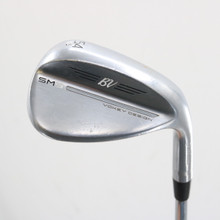 Titleist Vokey SM9 Tour Chrome Sand Wedge 54 Deg 54.10 S-Grind Steel RH S-157055