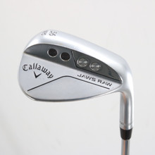 Callaway Jaws Raw Chrome Sand Wedge 56 Deg 56.10S Dynamic Gold Steel RH S-157105