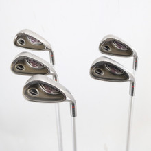 Ping Rhapsody Iron Set 7-W,S Red Dot Graphite L Ladies Flex RH +0.50" P-157391