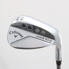Callaway Jaws Raw Chrome Lob Wedge 58 Deg 58.12X Catalyst Graphite RH S-157773