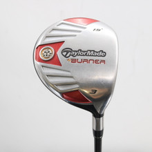 TaylorMade Burner Steel 3 Fairway Wood 15 Deg Graphite REAX S Stiff RH S-157910
