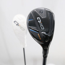 Taylormade Qi10 Rescue 4 Hybrid 22 Deg Graphite Blue Tensei S Stiff RH S-157656