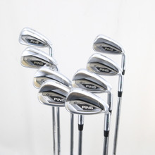 PING G425 Iron Set 6-W,U,S,L Green Dot Steel KBS 110 R Regular Flex RH P-158017
