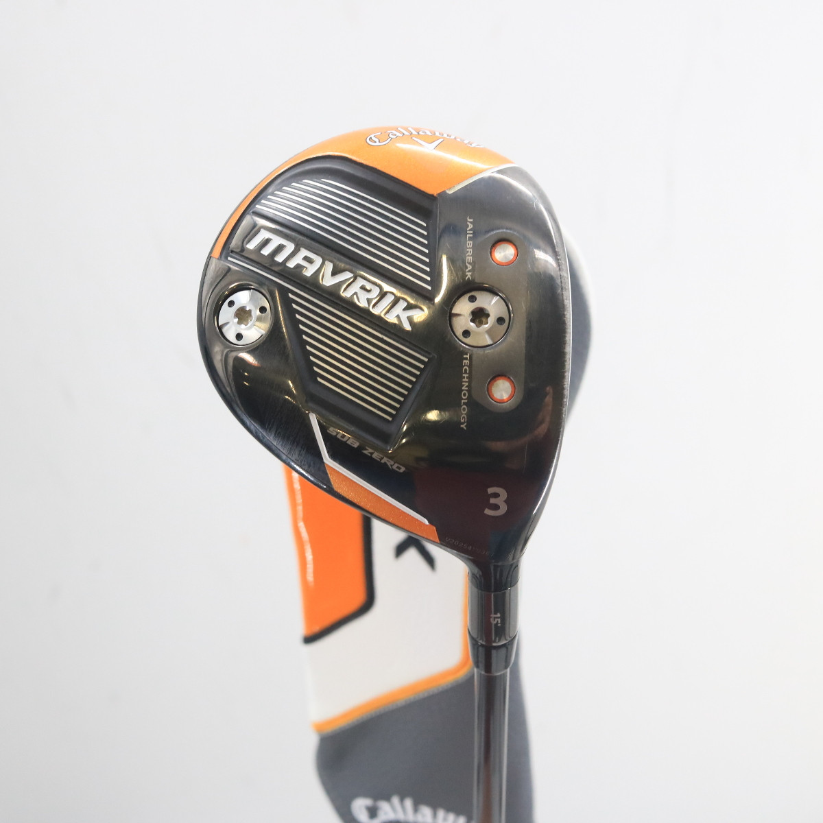 Callaway Mavrik Sub Zero Fairway 3 Wood 15 Deg Graphite S Stiff