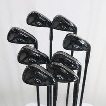 Callaway Apex 21 Black Forged Iron Set 4-P,A Steel Elevate Stiff -1" A-159084