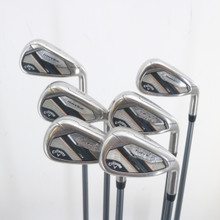 Callaway Mavrik Max Iron Set 7-P,A,S Graphite Catalyst 5.0 Senior Flex A-159578