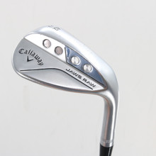 Callaway Jaws Raw Face Chrome Lob Wedge 62 Degrees 62.8Z Steel RH A-161341