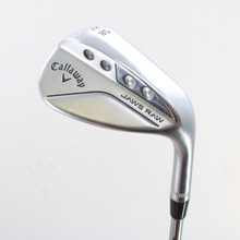 Callaway Jaws Raw Chrome Lob Wedge 58 Deg 58.8Z Dynamic Gold Steel RH A-161553