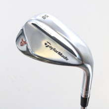 TaylorMade Milled Grind 2 Satin Chrome Lob Wedge 58 Deg 58.08 RH +1" A-161559
