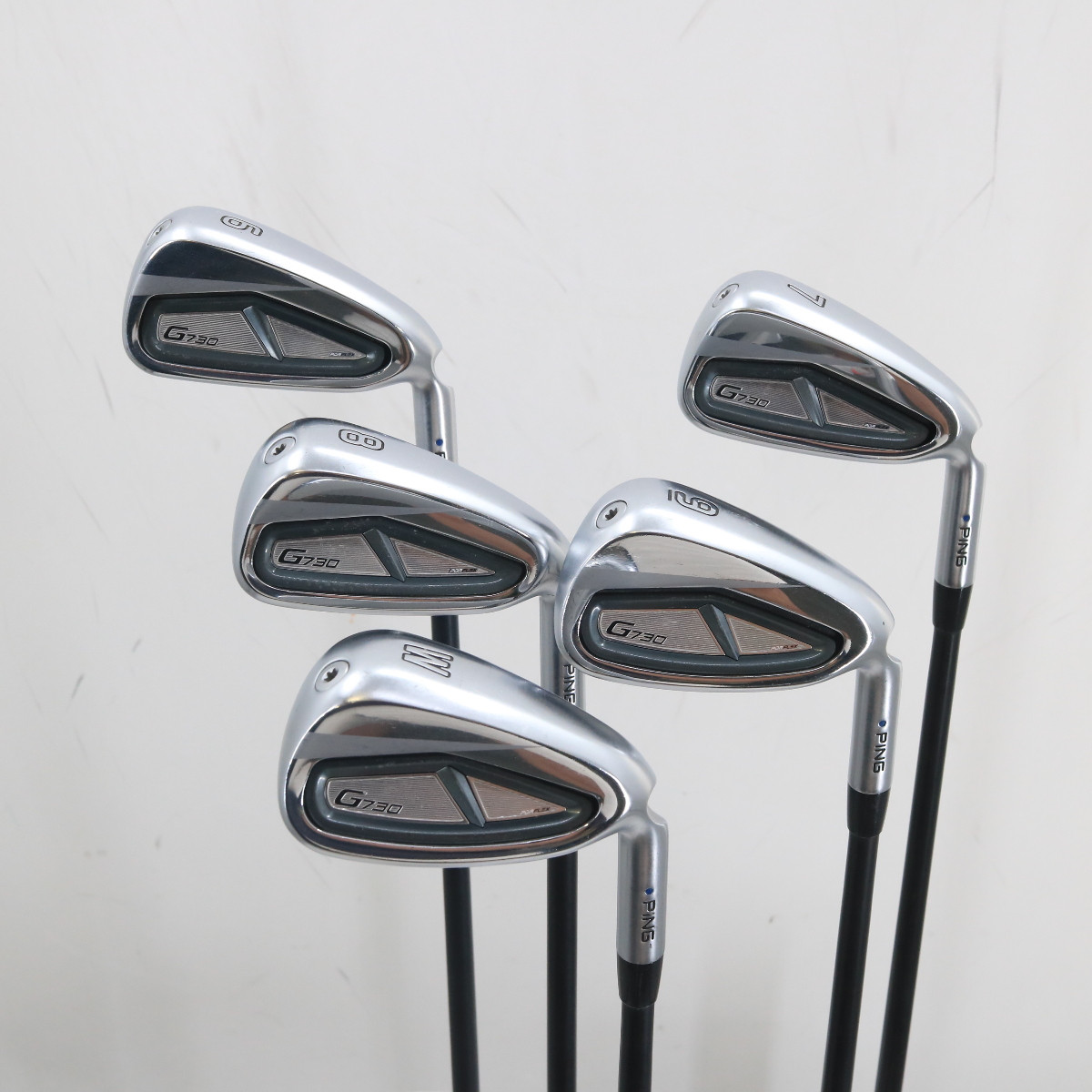 PING G730 Iron Set 6-W Blue Dot Graphite ALTA CB Regular Flex RH A