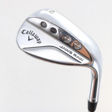 Callaway Jaws Raw Face Chrome Lob Wedge 62 Degrees 62.8Z Steel RH A-161894