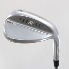 Titleist Vokey SM9 Tour Chrome Lob Wedge 60 Deg 60.10 S-Grind Steel RH S-162256