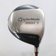 TaylorMade 360 Ti Driver 12.0 Deg Graphite VooDoo SVS6 Stiff Right-Hand S-162268