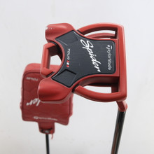 TaylorMade Spider Tour Red Putter Steel 35 Inches 35" Headcover RH A-162418