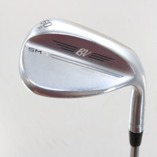 Titleist Vokey SM9 Tour Chrome Lob Wedge 60 Deg 60.12 D-Grind Steel RH S-162358