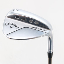 Callaway Jaws Raw Chrome Sand Wedge 56 Deg 56.12W Graphite F1 Ladies RH S-162995
