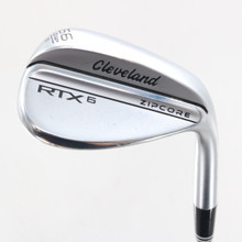Cleveland RTX 6 Zipcore Tour Satin Sand Wedge 56 Deg 56.08 LOW+ Steel S-163001