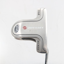Odyssey White Steel 2-Ball Blade Putter 33 Inches 33" Steel Right-Hand S-163272