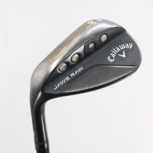 Callaway Jaws Raw Black Plasma Lob Wedge 60 Deg 60.8Z Steel Shaft LH G-163111