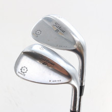 Titleist Vokey SM5 Tour Chrome Sand & Lob Wedge Set 56.10 & 60.11 Deg A-163410