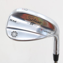 Titleist Vokey SM6 Tour Chrome Gap Wedge 52 Deg 52.08 F-Grind Steel RH S-163367