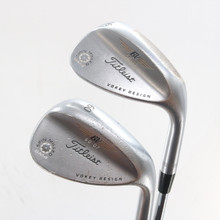 Titleist Vokey SM4 Tour Chrome Sand & Lob Wedge Set 56.11 & 60.07 Deg A-163417