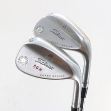 Titleist Vokey SM4 Tour Chrome Sand & Lob Wedge Set 56.11 & 60.10 Deg A-163418