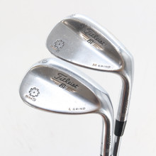 Titleist Vokey SM5 Tour Chrome Sand & Lob Wedge Set 56.10 & 60.04 Deg A-163422