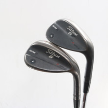 Titleist Vokey SM6 Jet Black Sand & Lob Wedge Set 56.14 & 60.10 Deg A-163425