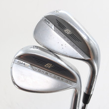 Titleist Vokey SM8 Tour Chrome Sand & Lob Wedge Set 54.12 & 60.10 Deg A-163435
