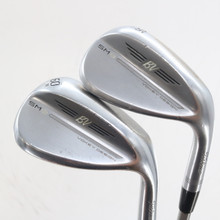 Titleist Vokey SM9 Tour Chrome Sand & Lob Wedge Set 56.10 & 60.08 Deg A-163455