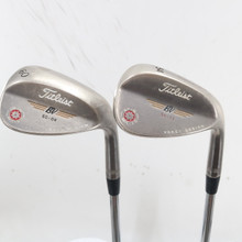 Titleist Vokey Spin Milled Black Nickel Wedge Set 54.11 & 60.04 Deg RH S-163539