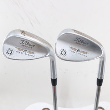 Titleist Vokey Spin Milled Sand & Lob Wedge Set 56.14 & 60.04 Deg Steel S-163543