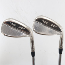 Titleist Vokey SM8 Brushed Steel Sand & Lob Wedge Set 56.10 & 60.10 Deg S-163551