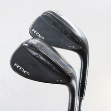 Cleveland RTX-4 Black Satin Gap & Sand Wedge Set 52.10 & 56.10 Steel A-163476