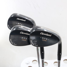 Cleveland 588 RTX 2.0 Black Satin Wedge Set 50.10, 54.10, 58.10 Deg RH S-163564