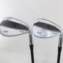 Cleveland CG10 Chrome Gap & Lob Wedge Set 52 & 60 Deg Graphite RH S-163566