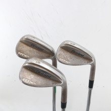 Cleveland RTX-4 Tour Raw Gap, Sand, Lob Wedge Set 50 54 60 Steel Stiff A-163491